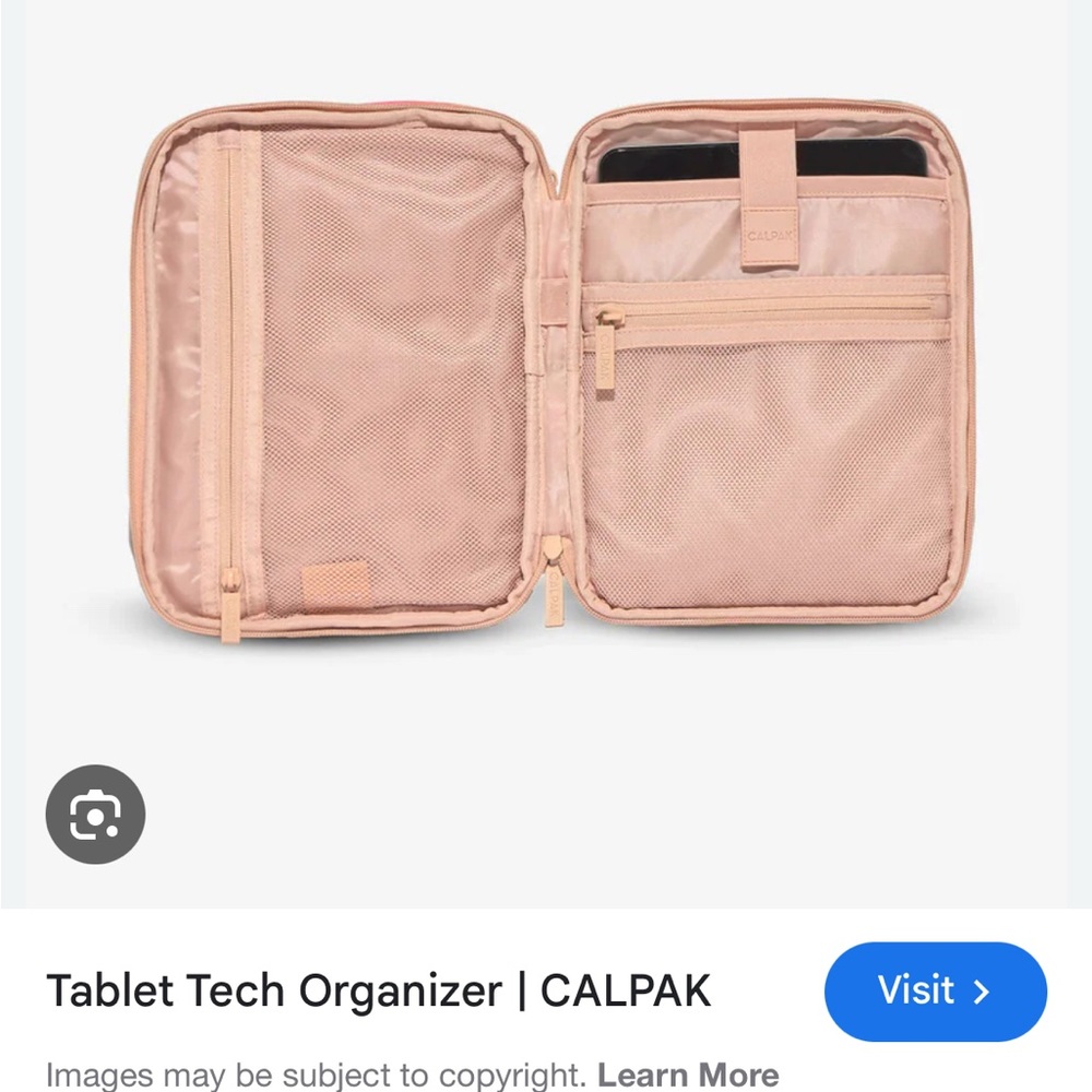 ISO CALPAK TECH TABLET ORGANIZER